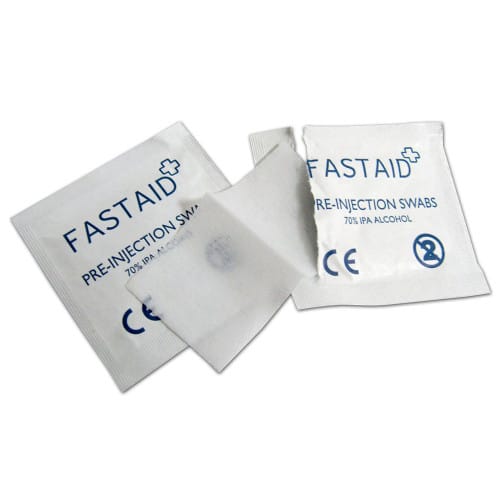 Alcohol Swabs for Cleaning Hearing Aids HAB Hearing