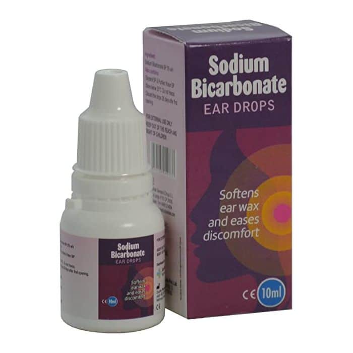 Sodium Bicarbonate Ear Drops HAB Hearing