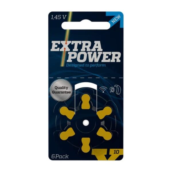 Extra Power Size 10 Hearing Aid Batteries